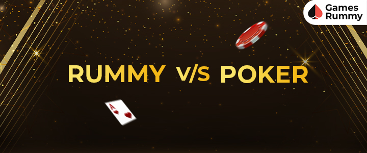 rummy vs poker